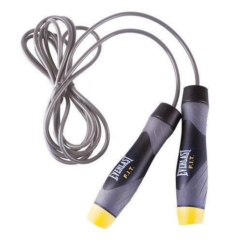 Everlast Evergrip - Cuerda de salto con peso (negro)