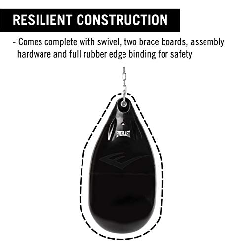 Everlast HydroStrike P00000657 - Bolsa de Agua (45,4 kg), Color Negro