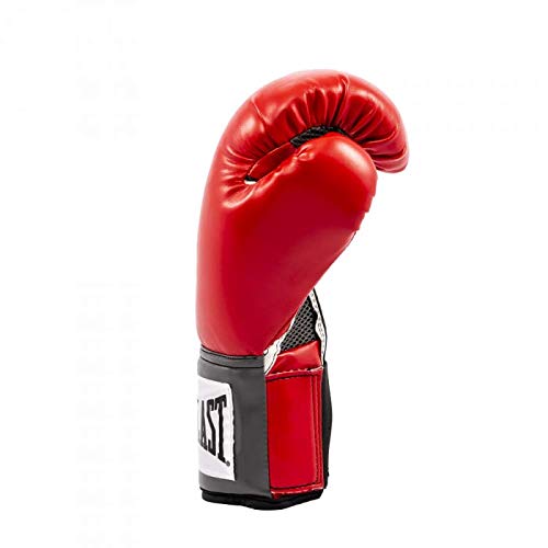 Everlast - Pro Style - Guantes de entrenamiento - 1200009, 16 oz., Rojo