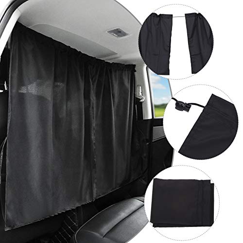 FAVOMOTO Cortina Divisora Interior para Coche Universal para Ventana Lateral de Coche