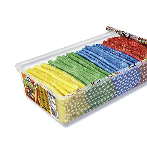 Fini Rellepica Sour Boom Mix 4 Colores | Regaliz De Colores | Pica Pica | Estuche 200 Uds
