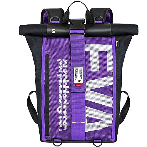 FIREFIRST Evangelion Mochilas casual - Capacidad para portátiles de 15,6"~17" para hombres mujeres Unisex adulto / Moda / estudiante / Colegio / exterior / Deportes / viaje / ocio