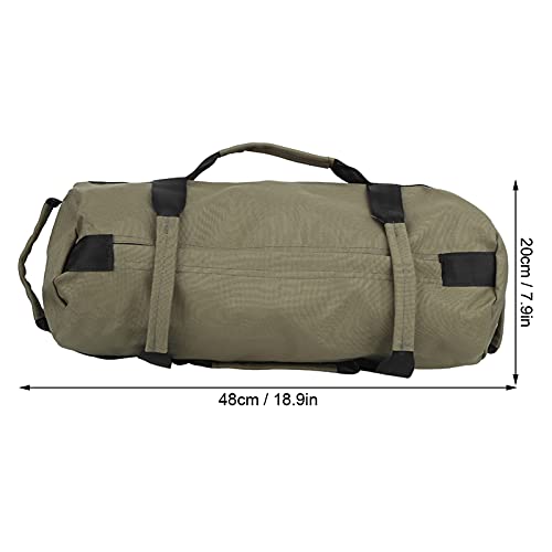 Fitness Weights Sacos de Arena Bolsa de Levantamiento de Pesas con Pesas Ajustables para Entrenamiento de Fuerza Funcional, Ejercicios de Carga dinámica (18.9x7.9in)