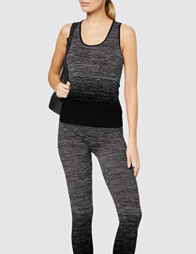 FM London Vest Top And Leggings - Conjunto Ropa Deportiva, Negro, Talla Única (Talla del Fabricante 8-14)