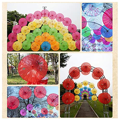 FZYE Paraguas de Papel, sombrilla, Paraguas de bambú Artesanal Chino, Accesorios de actuación de Danza clásica, Accesorios de decoración del hogar