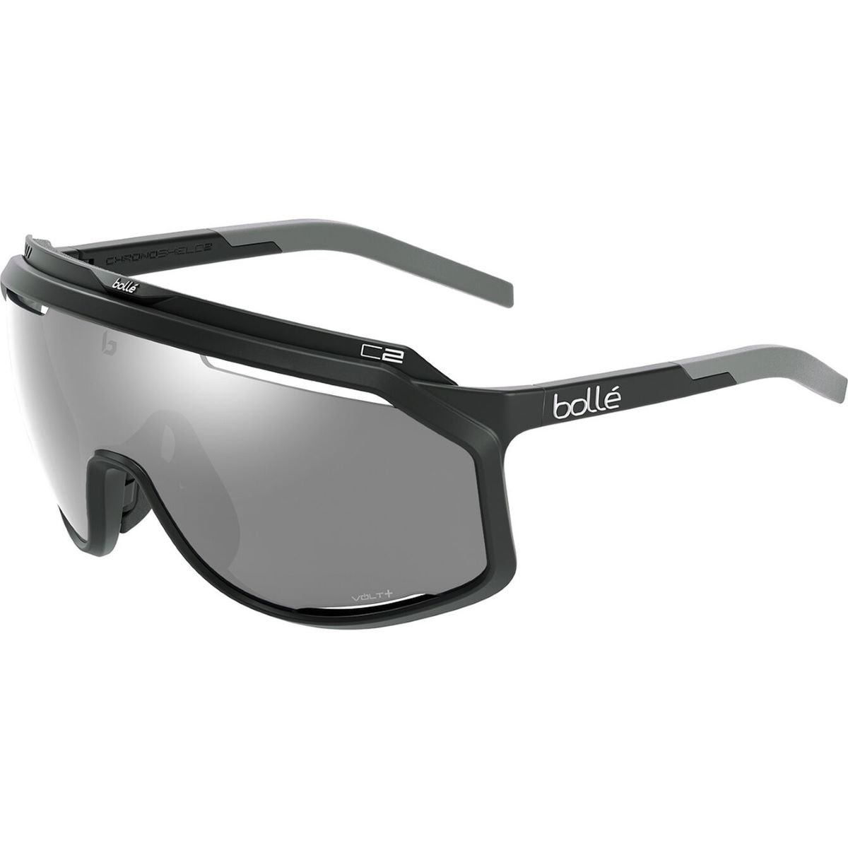 Gafas de sol polarizadas Bolle CHRONOSHIELD (negro mate) - Gafas de sol