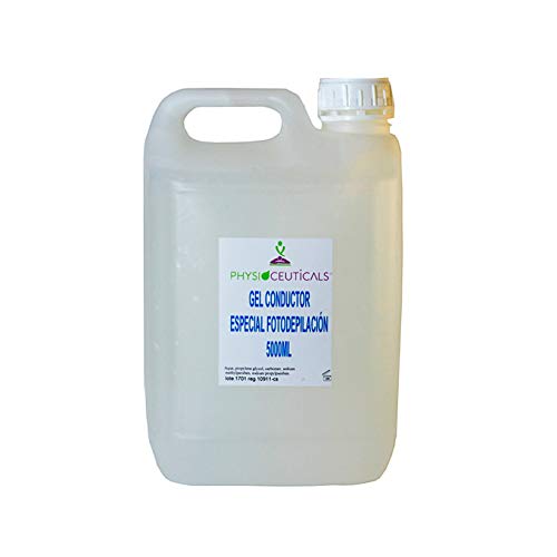 Gel Conductor Transparente ULTRASONIDO FOTODEPILACIÓN IPL 5000 ML.