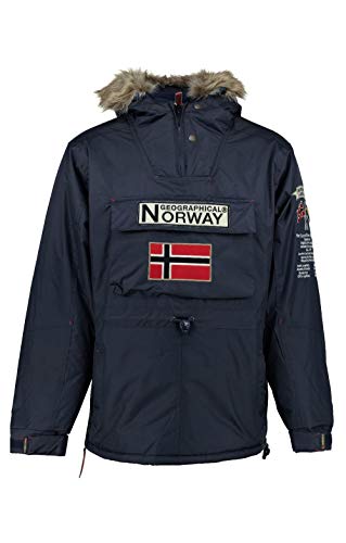 Geographical Norway - Parka De Hombre Boomerang AZUL MARINO L