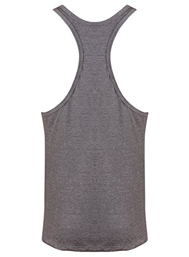 Gold´s Gym GGVST-003 Muscle Joe - Camiseta musculación para Hombre, Color Gris Medio, Talla M