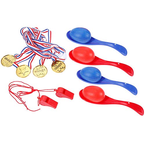GOLDGE 32Pz Kit | Saco para Carrera y Accesorios, Bolsa de Juego Carrera de Sacos, Juego de Accesorios de Fiesta