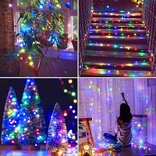 Guirnalda Luces USB, TOPYIYI 12M 120LED Luces Navidad Colores , Luces LED usb y Luces Decorativas para Decoración Árbol, Exterior, Jardín, Casas, Boda, Navidad, Halloween, Habitación