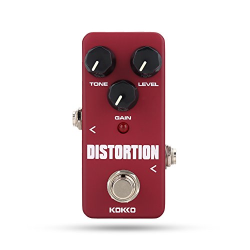 Guitarra Pedal de Efectos, Portátil Knob Control Pedal de Efectos 6,35 mm Jack para Accesorios de Guitarra …