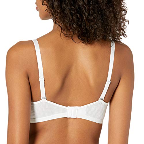 Hanes Girls' Oh So Light Foam Wirefree Bra L White