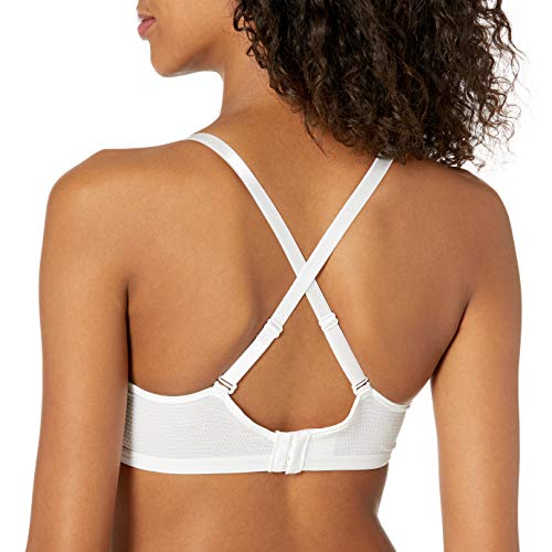 Hanes Girls' Oh So Light Foam Wirefree Bra L White