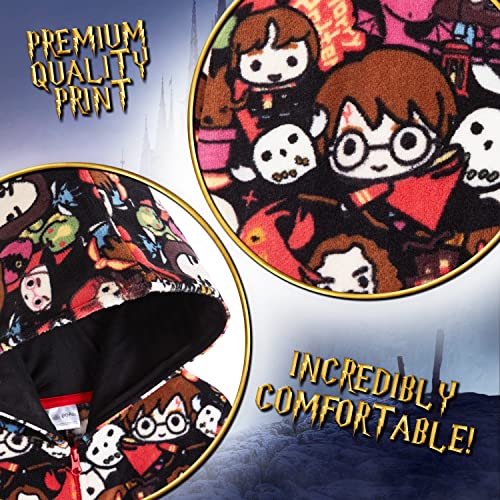 HARRY POTTER Regalos, Pijama Niño Entero, Pijamas Niños de Una Pieza, Pijamas Enteros de Forro Polar, Regalos para Niños y Niñas 7-14 Años (11-12 años, Multicolor)