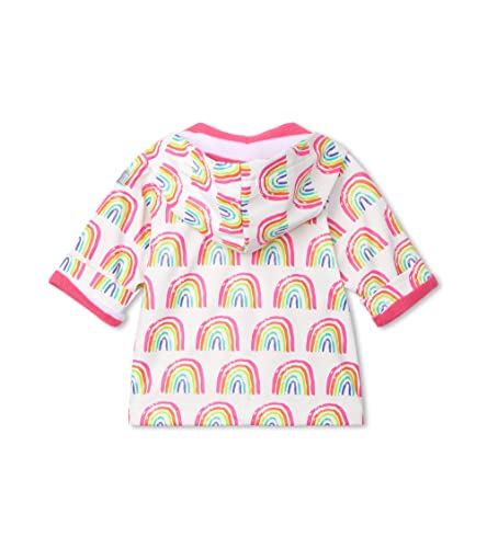 Hatley Raincoat Abrigo para Lluvia, Pretty Rainbows, 9-12 Months Bebé-Niñas
