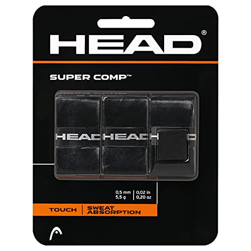Head Prestige Pro Cinta de Agarre, Unisex Adulto, Negro, Talla única