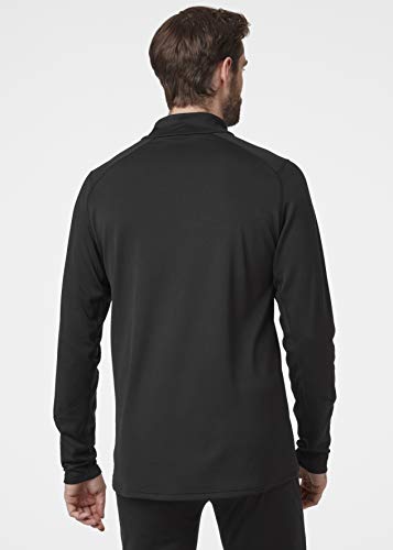 Helly Hansen Lifa Active 1/2 Zip Sueter Media Cremallera, Hombre, Black, XL