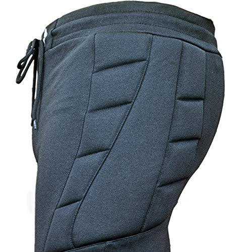 HO Soccer 0505564 Pantalones Cortos de Portero, Unisex Adulto, Negro, XL