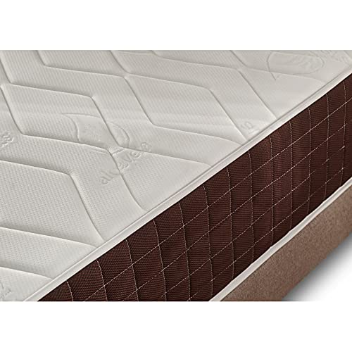 HOGAR24 XP25- Colchón viscoelástico + Somier Multiláminas con Patas, Medida 135x190 cm, Máxima Calidad En Descanso, Confort Y Firmeza Alta, Grosor 30 cm.