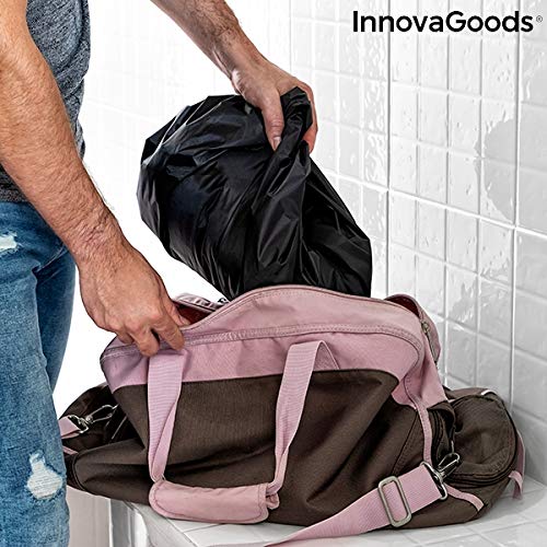InnovaGoods Esterilla para Vestuarios y Bolsa Impermeable 2 en 1 Gymbag, Adultos Unisex,
