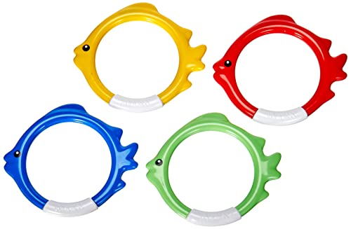 Intex 55507 - Juego acuático Aros 4 colores , color/modelo surtido