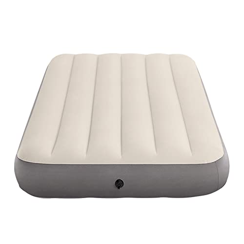 INTEX 64101 - Colchón hinchable Dura-Beam Standard DELUXE Single-High - 99x191x25 cm