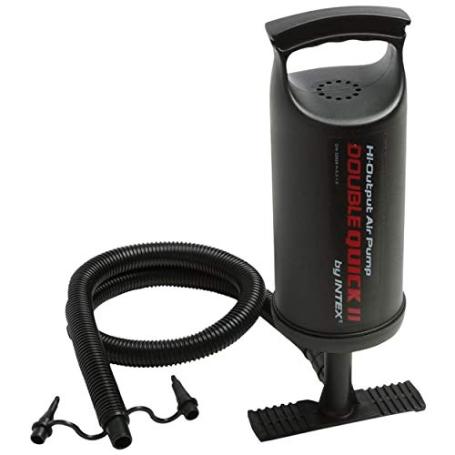 Intex 68614 - Hinchador de mano/pie de doble velocidad, 36 cm