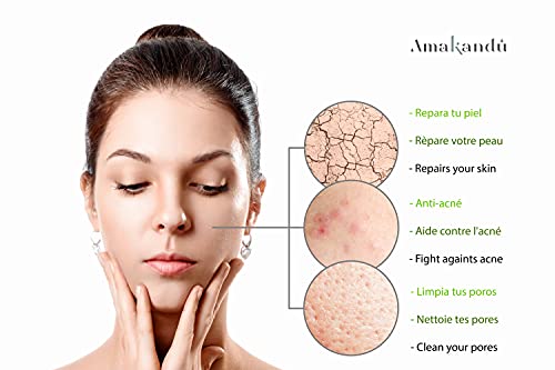 Jabón Bio_Natural_Vegano_Árbol de té+Ácido hialuronico_antiacne_limpiador_combate la grasa, manchas y los granos, tattoo cleaner_cara y cuerpo 90 Gr