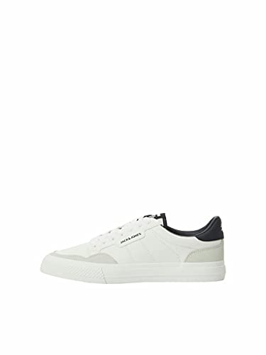 JACK & JONES JFWMORDEN Combo White/Navy Noos, Zapatillas Hombre, Blanco, 43 EU