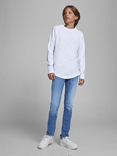 Jack & Jones Jjiliam Jjoriginal Am 815 Noos Jr Jeans, Azul Mezclilla, 14 años para Niños