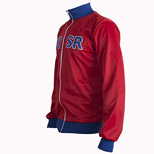 JL Sport Era Comunista Checoslovaquia 1968 Chaqueta Retro Vintage Fútbol Chándal Nacional Hombre - Réplica - XL