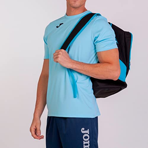 Joma Combi - Camiseta de Manga Corta, Hombre, Azul (Celeste), L
