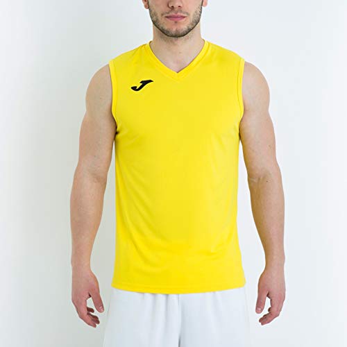 Joma Combi Camiseta, Hombres, Amarillo, S