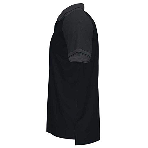 Joma Essential II Polos Caballero, Hombres, Negro Antracita, M