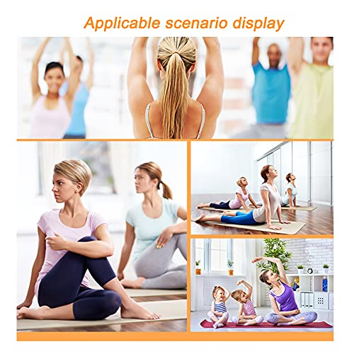 Joyan Calcetines Yoga Pilates 4 Pcs Calcetines Antideslizantes Mujer pour Yoga Calcetines para Deportes de Interior, Yoga, Pilates, Fitness Antideslizantes