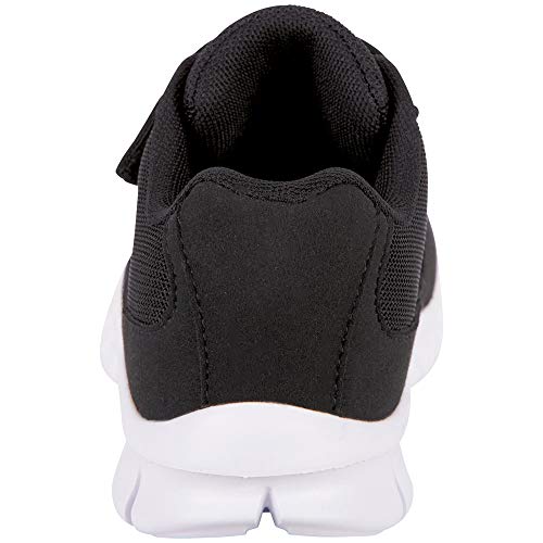 Kappa Follow, Zapatillas, Negro (Black/White 1110), 35 EU