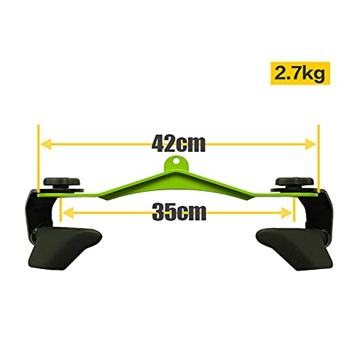 LAT Mango De Barra Desplegable, Bíceps, Tríceps, Espalda Blaster, Máquina De Remo, Manija De Entrenamiento, Gimnasio, Polea Alta Baja, Accesorios De Cable, Barra En Forma De V, Para Gimnasio En Casa