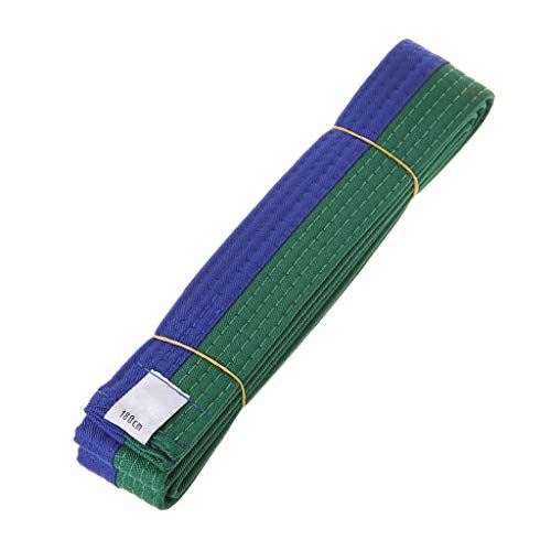 LDA GET fresh Profesional Taekwondo Cinturón Karate Judo Doble Envoltura Artes Marciales Rayas Deportes Cinturón 1.8m/2.8m amarillo taekwondo cinturón de exhibición de rack