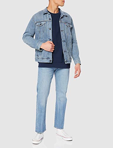 Levi's Big Original Hm Crew Sudadera, Dress Blues, Xx-Large para Hombre