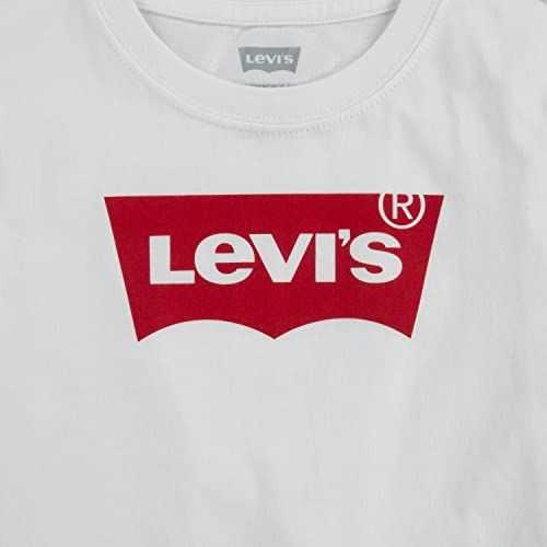 Levi's Kids Lvb Batwing Tee Camiseta Blanca para Niños 16 A / 176 cm