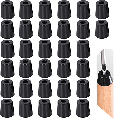 LEZED Tapón de Goma Antideslizante para Muebles Protector de Goma para Sillas Patas Protección de pie Cónico de Goma para Pies de Muebles para Patas Redondas de la Sill 32 piezas (20 * 14 * 17)