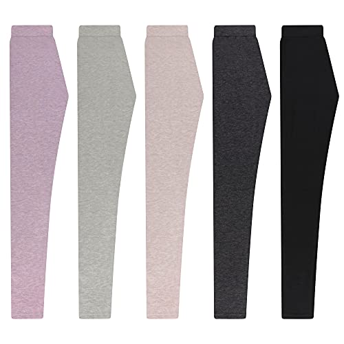 Libella Leggings de Invierno para Mujer Leggings térmicos cálidos con vellón Interior Pantalones Gruesos Cintura Alta Ligero Apretado Bases térmicas 4163 Gris M L