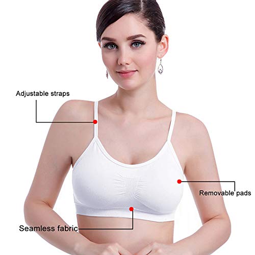 Litthing Sujetador Invisible Slim Fit sin Anillo de Acero Chaleco para Mujer la Combinación de Ropa Interior Femenina…