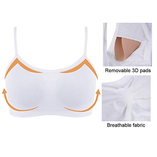 Litthing Sujetador Invisible Slim Fit sin Anillo de Acero Chaleco para Mujer la Combinación de Ropa Interior Femenina…