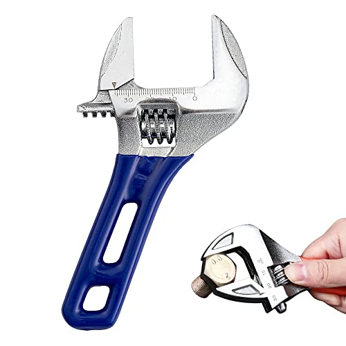 Llave inglesa ajustable de 150 mm de ancho, herramienta de mano portátil para el baño