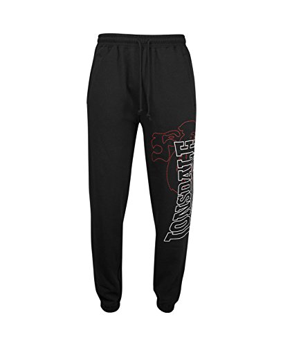 Lonsdale Dartford Pantalones de Correr, Negro, M para Hombre