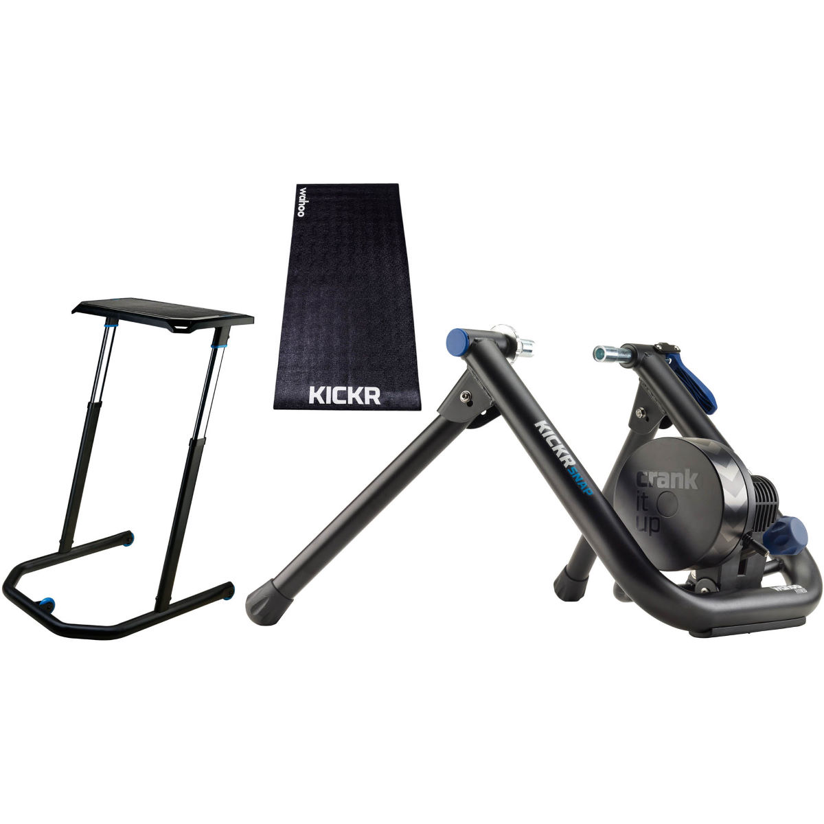 Lote de iniciación Wahoo KICKR SNAP Pain Cave - Rodillos fijos