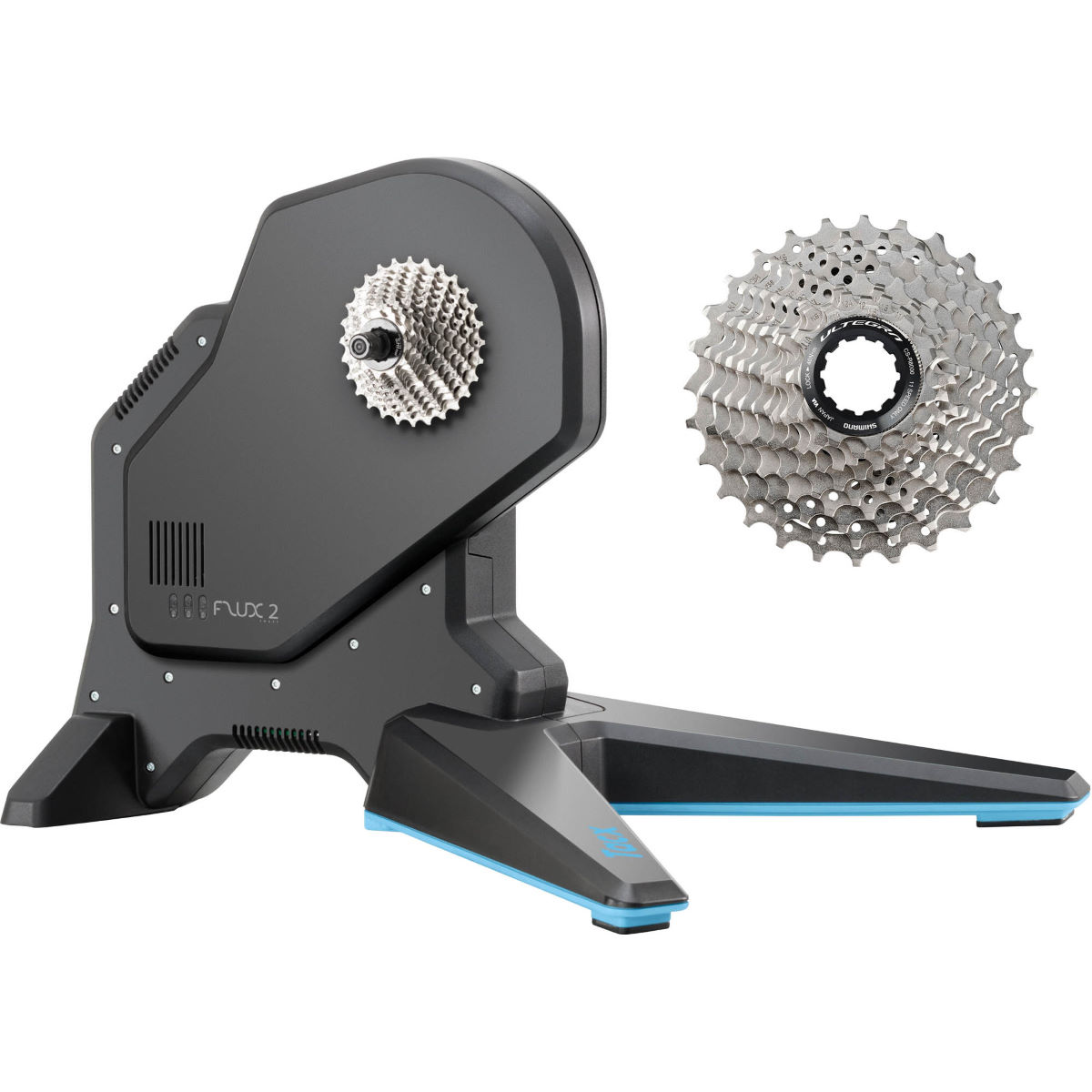 Lote de rodillo y cassette Tacx Flux 2 - UE - Rodillos fijos