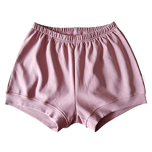 LUHAYESA Professional Iyengar Yoga Shorts Frijoles Pasta Madera Verde (Púrpura Claro, M)